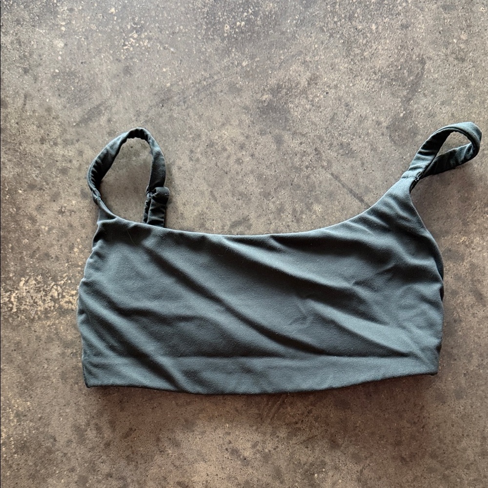 Vitality Olive Sports Bra